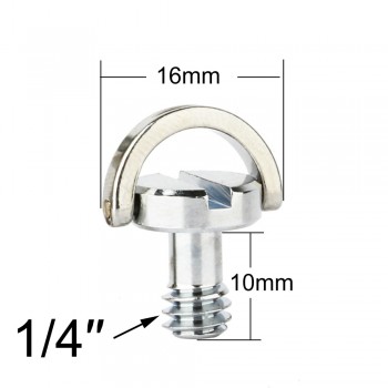 GAQOU 1/4 3/8 Male Female Thread Screw Mount Adapter Tripod Plate Screw EB Mount for Camera Flash Tripod Light Stand Metal