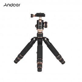 Andoer gorillapod Travel Portable Mini Tabletop Tripod with Ball Head Quick Release Plate for Canon DSLR Camera Smartphone DV