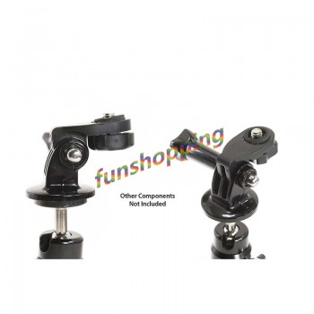 For Xiaomi yi adapter adaptor Bridge action camera accessories For gopro hero Xiaoyi Mount Common Camera DSLR 1/4 Connector