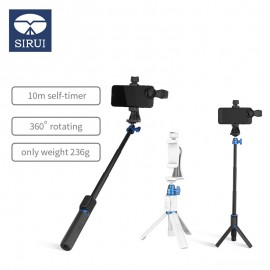 SIRUI TSH-01X Mobile Phone Tripod Selfie Stick Small Mini Desktop Camera Tripod Support Bluetooth Remote For iPhone Huawei GoPro