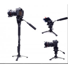 Yunteng 288 Monopod Unipod Holder Professional Photography tripod Phone clip camera