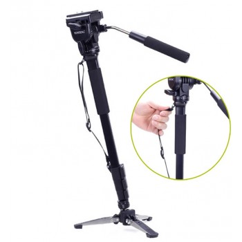 Yunteng 288 Monopod Unipod Holder Professional Photography tripod Phone clip camera