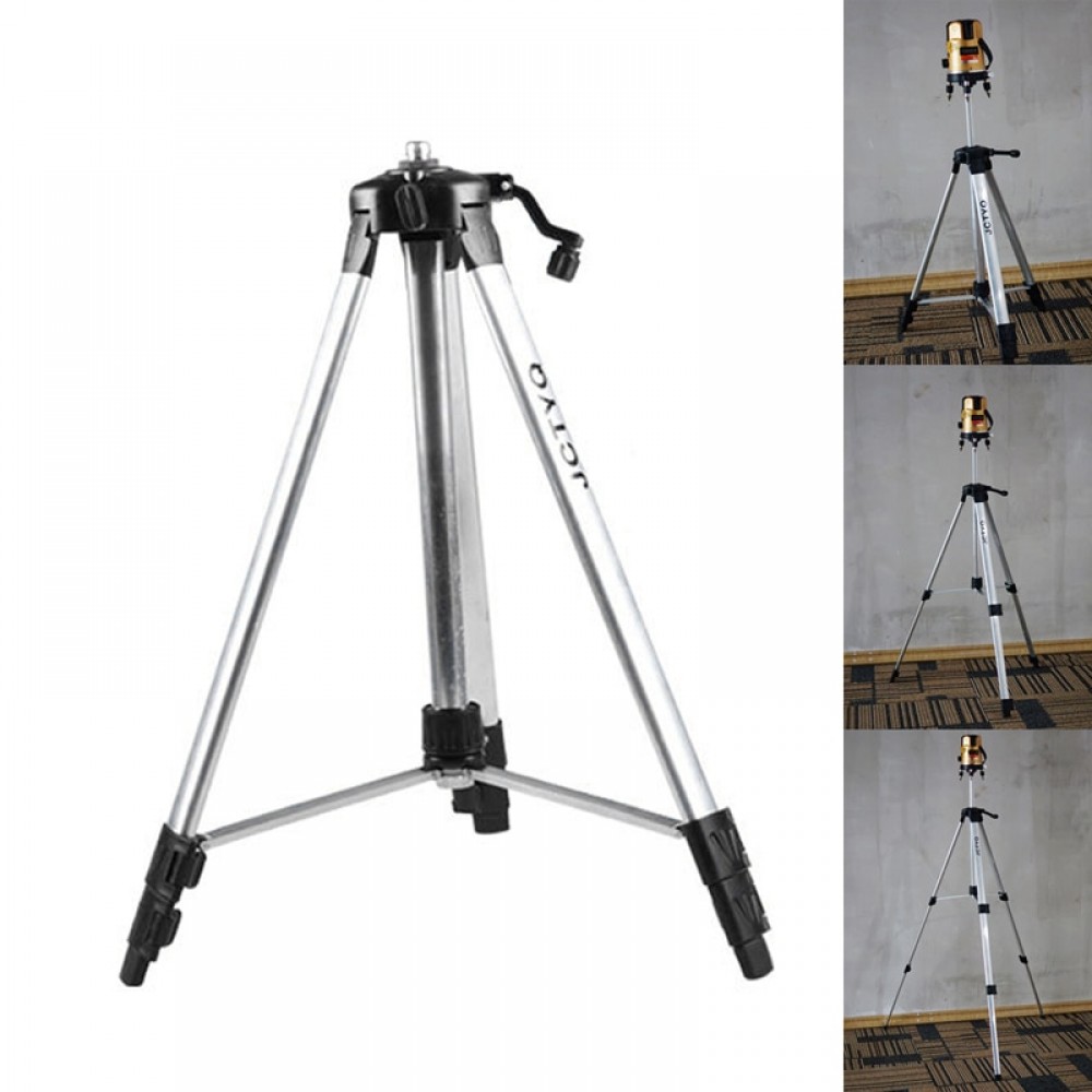 150cm Tripod Carbon Aluminum With 5/8 Adapter For Laser Level Adjustable
