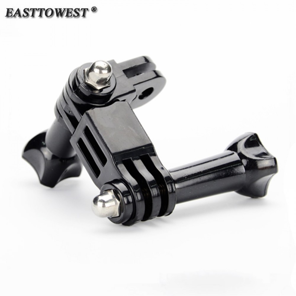 For Gopro Accessories 3-Way Adjustable Pivot Arm for GoPro Hero 7 6 5 4 Xiaomi Yi SJCAM SJ4000 SJ5000  Sports Action Camera