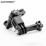 For Gopro Accessories 3-Way Adjustable Pivot Arm for GoPro Hero 7 6 5 4 Xiaomi Yi SJCAM SJ4000 SJ5000  Sports Action Camera