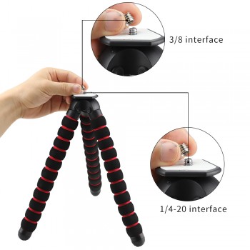 SHOOT Max Size Octopus Tripod for Camera DSLR Nikon d3300 d3200 d5300 d7200 Canon 600d 700d 5d 6d 70d SONY a7 FUJI Tablet Tripod