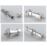 5In1 1/4 to 3/8 Male to Female Adapter Screw Camera Tripod Ball Head Monopod Flash Light Stand Mount Accessories [No Tracking]