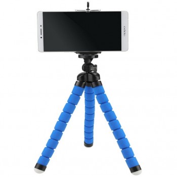 Tripods For Phone Mini Flexible Sponge Octopus Camera Phone Tripod Stand Portable Mount Stativ Smartphone Holder Clip Monopod