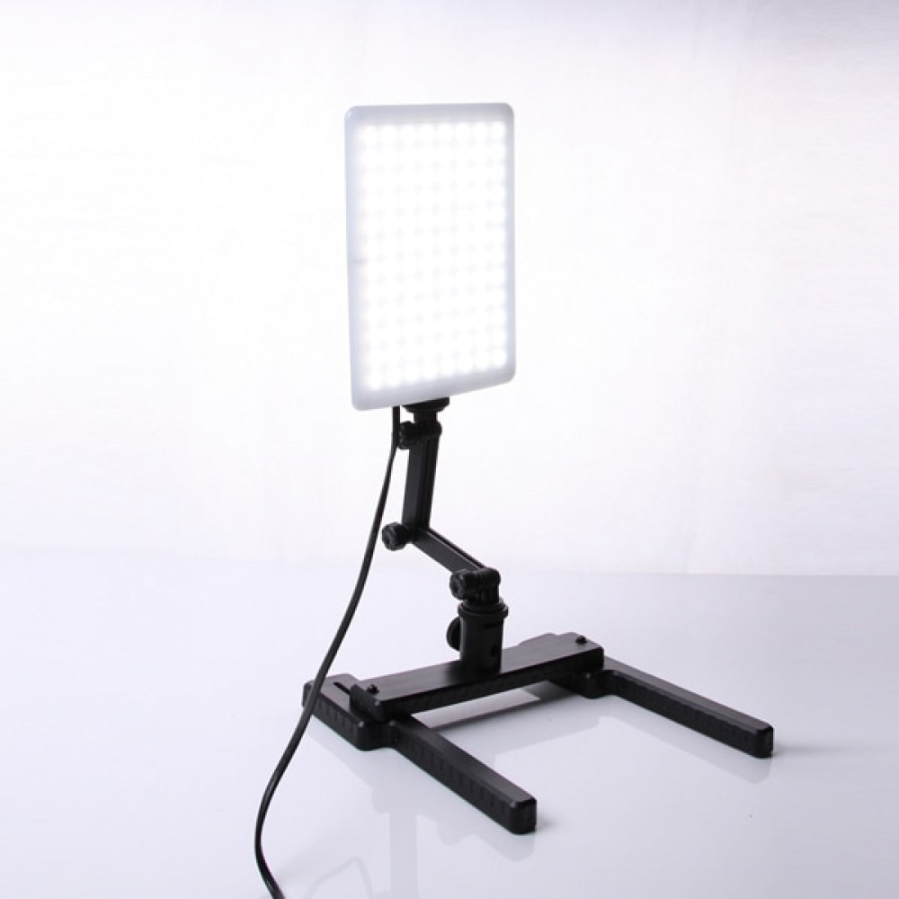 Professional CN-T96 5600K 96PCS LED Light Lamp 18W with Mini Shooting Bracket Stand Set Photographic Lighting Kit