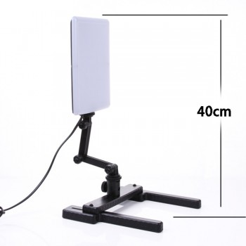 Professional CN-T96 5600K 96PCS LED Light Lamp 18W with Mini Shooting Bracket Stand Set Photographic Lighting Kit
