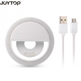 JOYTOP USB charge LED Selfie Ring Light for iPhone Supplementary Lighting Night Darkness Selfie Enhancing for phone Fill Light