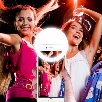 Rovtop 36 LED Lamps Selfie Light For Iphone Lighting Night Darkness Photography Ring Selfie Ring For All Smartphone