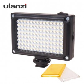 Ulanzi 112 LED Phone Video Light Photographic Lighting for Youtube Live Streaming Dimmable LED Lamp Bi-color Temperature for iPh