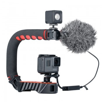 Ulanzi L1 Waterproof Dimmable LED Video Light on Camera ,Adventure Lighting for DJI Yuneec Drones DJI Osmo Pocket DSLRs Gopro