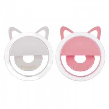 USB charge Selfie Ring Light Portable Flash Led Camera Phone Enhancing Photography for iPhone smartphones selfie light