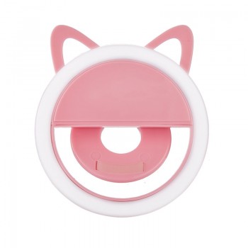 USB charge Selfie Ring Light Portable Flash Led Camera Phone Enhancing Photography for iPhone smartphones selfie light