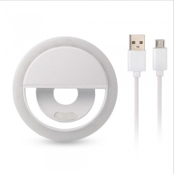 FGHGF Lighting Night Darkness Selfie ring light Enhancing for Phone Supplementary USB charge LED Selfie Ring Light for Iphone