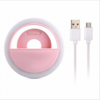 FGHGF Lighting Night Darkness Selfie ring light Enhancing for Phone Supplementary USB charge LED Selfie Ring Light for Iphone