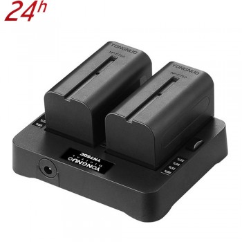 Yongnuo YN750C Dual Slot Speed Battery Charger For YongNuo NP-750 SONY NP-F570 NP-F770 NP-F970 NPF975 970