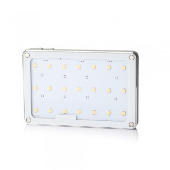 SOKANI X21 LED On Camera Video Light Pocket Sized OLED Screen Build in 1600mAh Battery for Sony Nikon Canon VS Aputure AL-M9