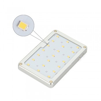 SOKANI X21 LED On Camera Video Light Pocket Sized OLED Screen Build in 1600mAh Battery for Sony Nikon Canon VS Aputure AL-M9