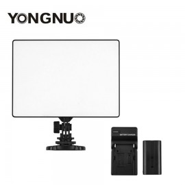 YONGNUO YN300 YN-300 Air LED Camera Video Light 3200K-5500K with NP-F550 Decoded Battery + Charger for Canon Nikon amp; Camcorder