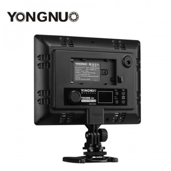 YONGNUO YN300 YN-300 Air LED Camera Video Light 3200K-5500K with NP-F550 Decoded Battery + Charger for Canon Nikon amp; Camcorder