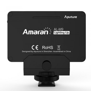 Original Aputure AL-M9 LED Video Light pockable TLCI/CRI 95+ on-camera fill light 9pcs SMD small pocket lights led lighting