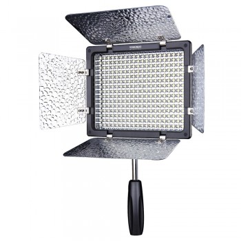 YONGNUO YN300III 3200K-5500K LED Light photography Camera Lighting YN300 III Panel Light with NP-F750 Battery Charger AC Adapter