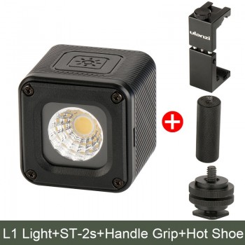 Ulanzi Mini Portable Camera Video LED Light Waterproof LED Photo Lighting with Hot Shoe