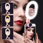 LED Selfie Ring Light with Phone Camera Wide-angle/Macro Lens for iPhone XS 7 plus Samsung VivoYoutube Makeup Beauty Instagram