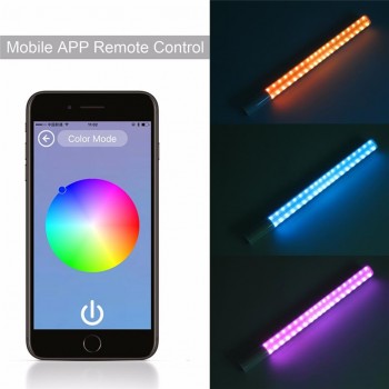 Yongnuo YN360 YN360 II Handheld Ice Stick LED Video Light built-in battery 3200k to 5500k RGB colorful controlled by Phone App