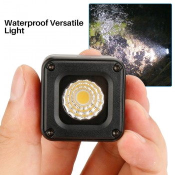 Ulanzi L1 Waterproof Adjustable LED Video Light On Camera Studio Versatile Light for Canon Nikon Camp Light for Gopro 6 5 Dji