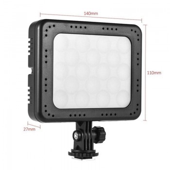 ZIFON ZF-C18 LED Video Light Fill Light 5700k 120 Degree Camera Adjustable Lamp