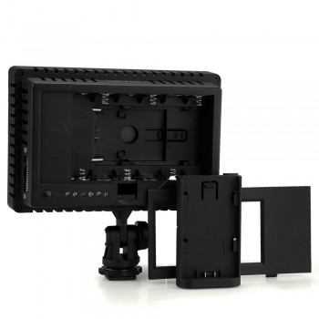 Lightdow LD-160 9,6W Recessed LED Illuminator 160 5400 / 3200K Dimmable for Canon Camera