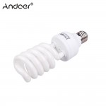 Andoer E27 LED Video Light  220V 5500K 45W Photo Studio Bulb Video Daylight Light Lamp Photography Lighting