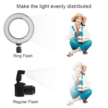Universal LED Photography Photo Studio Camera Dimmable 13 Ring Light 60Pcs LED 5600K Photo Phone Video Fill Light Annular Lamp