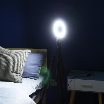 Universal LED Photography Photo Studio Camera Dimmable 13 Ring Light 60Pcs LED 5600K Photo Phone Video Fill Light Annular Lamp