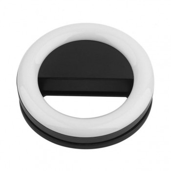 Round Universal Selfie Ring Light Phone Selfie Luminous Ring LED Photography Flash Light For Xiaomi iPhone Sumsang Smartphone