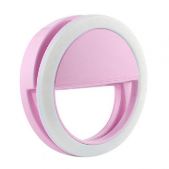 Round Universal Selfie Ring Light Phone Selfie Luminous Ring LED Photography Flash Light For Xiaomi iPhone Sumsang Smartphone