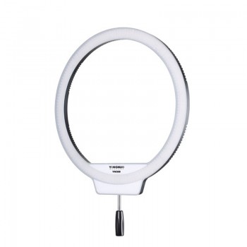 Yongnuo YN308 + 2m Stand + Power Adapter + Remote Bi-color 3200K-5500K CRI95+ Led Ring Video Selfie Fill Light Lighting Kit