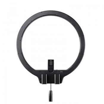 Yongnuo YN308 + 2m Stand + Power Adapter + Remote Bi-color 3200K-5500K CRI95+ Led Ring Video Selfie Fill Light Lighting Kit