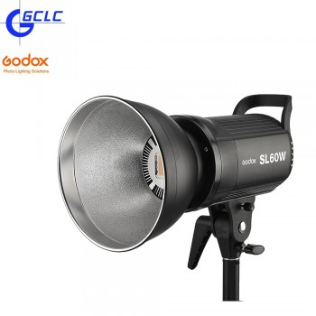 Godox SL-60W White Version Video LED Light  Lamp Continous 5600k 60W Bowens Mount Strobe Flash  for Photography Studio Recording
