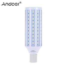 Andoer Photo Studio Bulb Photography 5500K 60W 120 Beads LED Video Light Corn Lamp Light Bulb Daylight E27 Socket