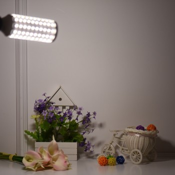 Andoer Photo Studio Bulb Photography 5500K 60W 120 Beads LED Video Light Corn Lamp Light Bulb Daylight E27 Socket