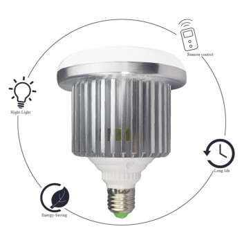 65W 5500K LED Light Photographic Lighting Control Photo Studio Bulb Photography Daylight Lamp Led photography Light bulb
