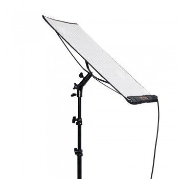 Falcon Eyes RX-18TD 100W 504pcs Flexible LED Video Light Rollable Cloth Lamp with LCD Touch Screen Controller + X-shape Support