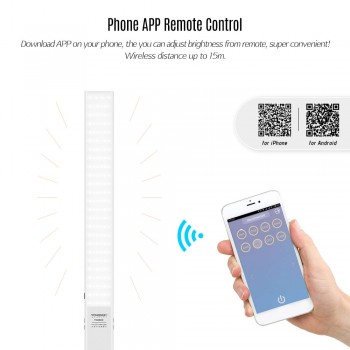 YONGNUO YN360S YN360 CRI95 LED video light 5500K Hand-held fill light Photo Light Support Smartphone Bluetooth remote control