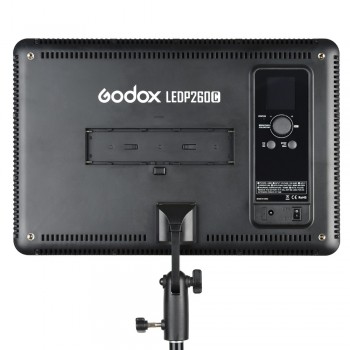 Godox LEDP-260C Pannello LED Video Luce Della Lampada 3300 K ~ 5600 K per la Macchina Fotografica + AC adapter