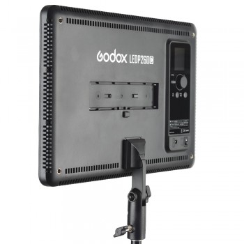 Godox LEDP-260C Pannello LED Video Luce Della Lampada 3300 K ~ 5600 K per la Macchina Fotografica + AC adapter